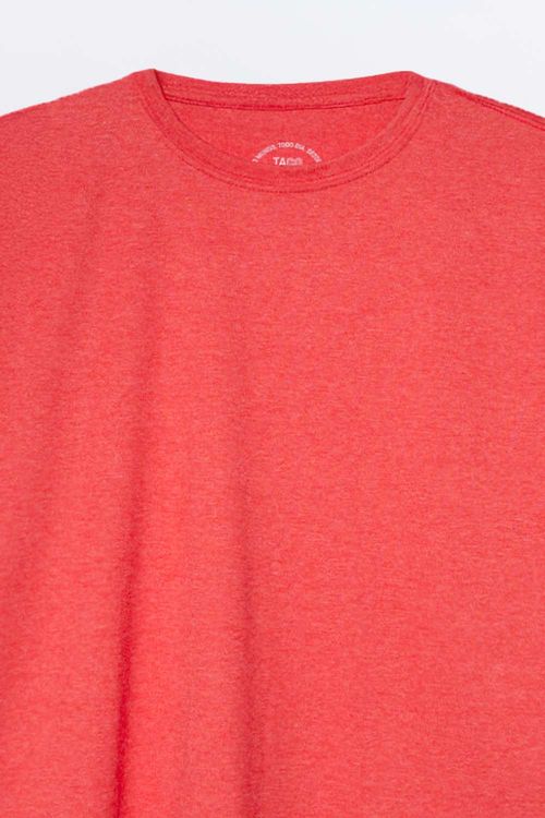 T-Shirt Básica Comfort Mescla Vermelho