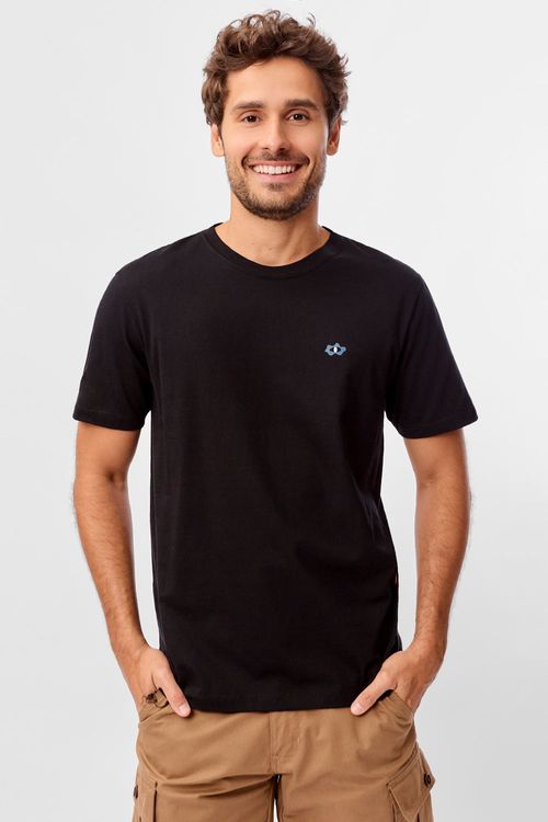 T-Shirt Estampada Egyptian Preta