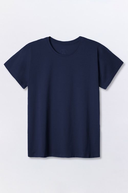 Blusa Básica Premium Azul Marinho