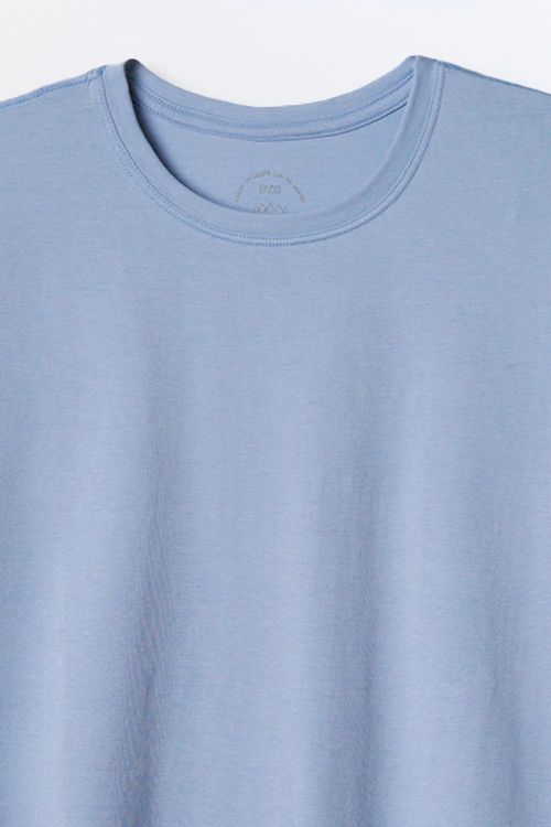 Blusa Básica Premium Azul Clara