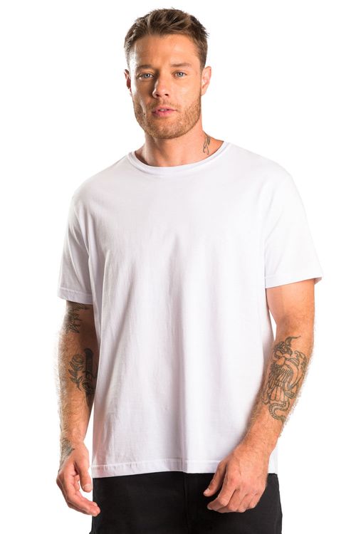 T-Shirt Básica Comfort Branca