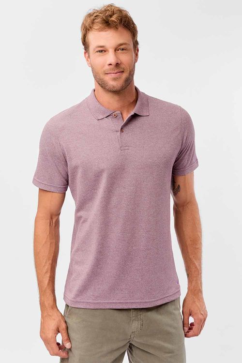 Polo Piquet Molinê Roxo