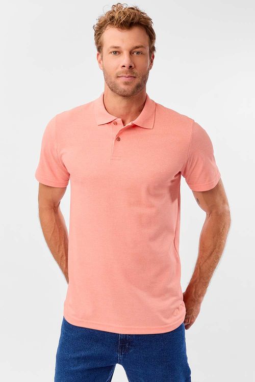 Polo Piquet Molinê Salmao