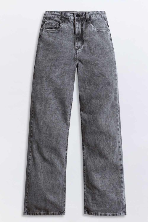 Calça Jeans Wide Leg Stone