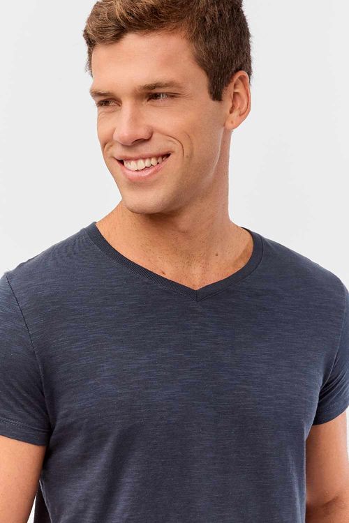 T-Shirt Gola v Básica Premium Chumbo