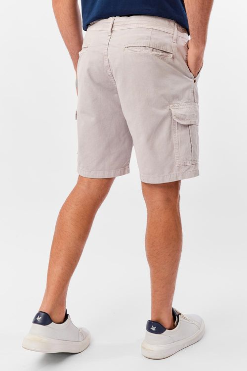 Bermuda Cargo Cinza