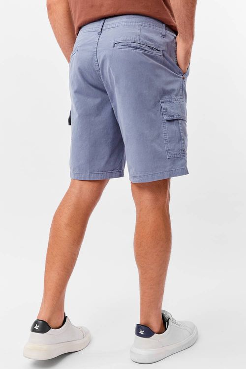 Bermuda Cargo Azul Jeans