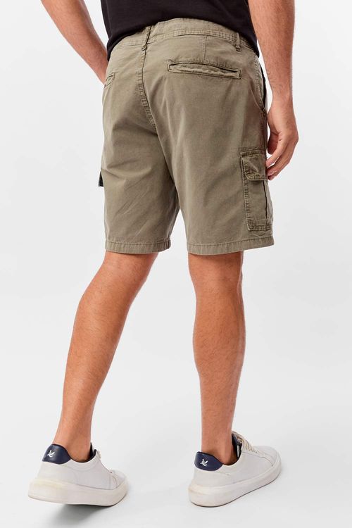 Bermuda Cargo Verde Militar