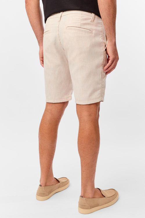 Bermuda Chino Fio Tinto Flex Chino