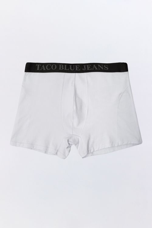 Kit De Cueca Boxer Preto/Branco