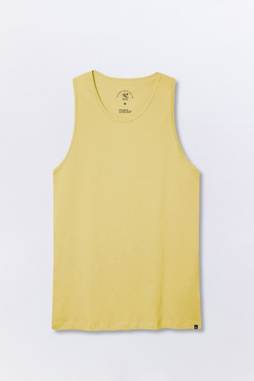 Regata Básica Amarelo Claro