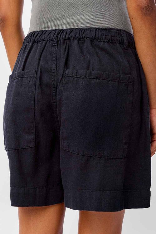 Bermuda Color Azul Marinho