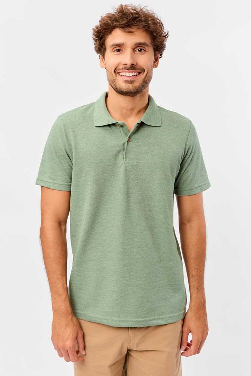 Polo Piquet Molinê Verde