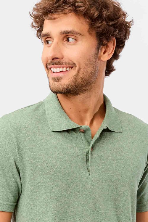 Polo Piquet Molinê Verde