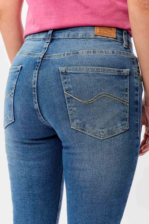 Calça Jeans Skinny Flex Destroyer