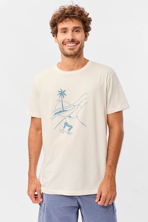 T-Shirt Estampada Off White