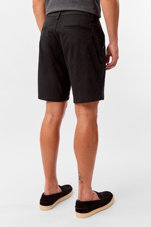 Bermuda Chino Flex Preta