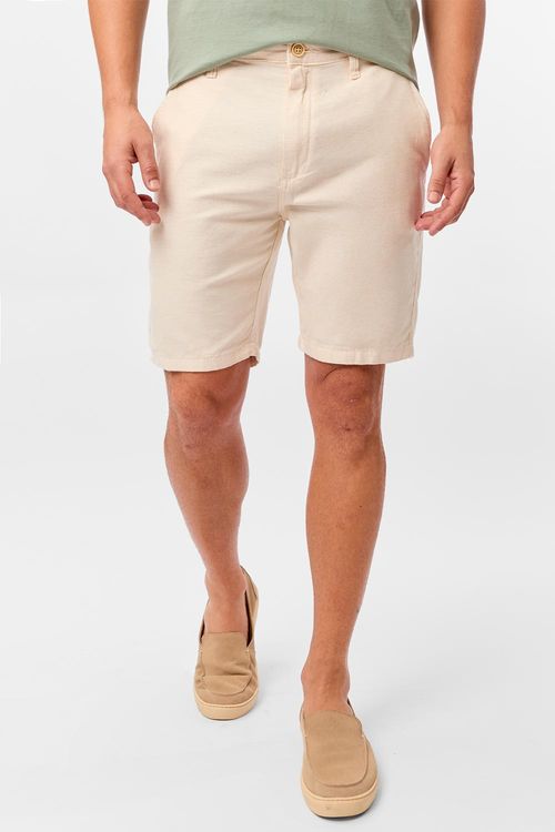 Bermuda Chino Modal Linho Chino
