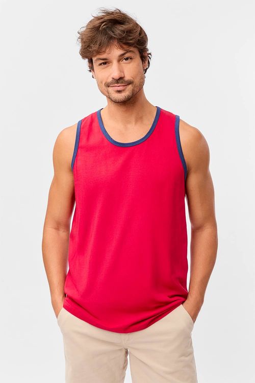 Regata Básica Vermelha