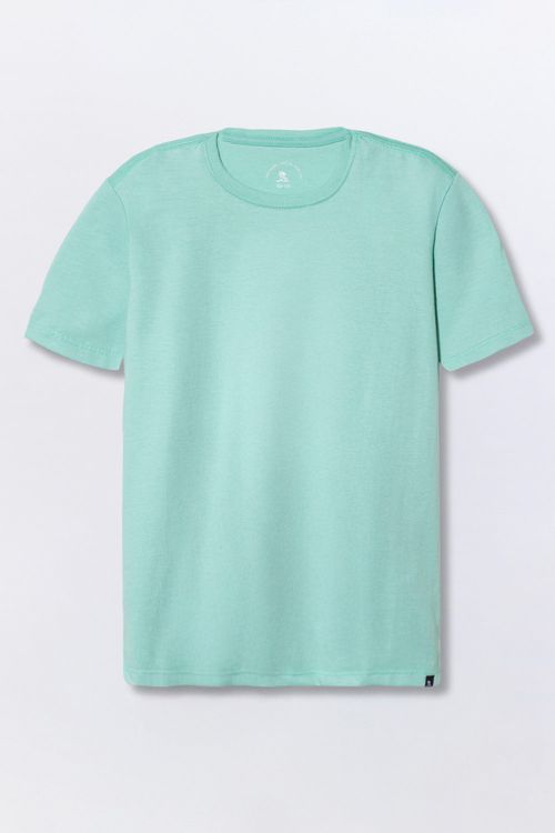 T-Shirt Infantil Básica Verde Clara