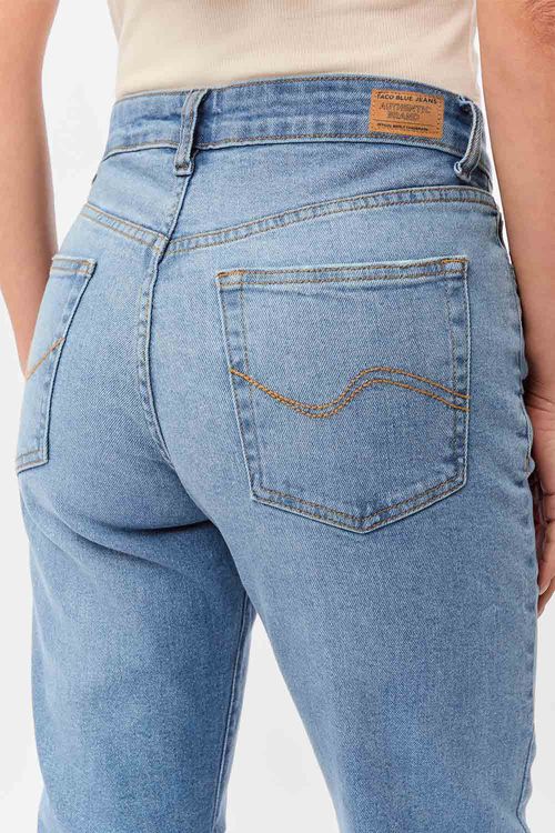 Calça Jeans Straight Destroyer