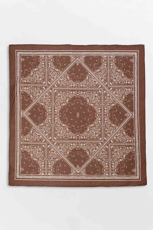 Lenço Terra Chic Marrom