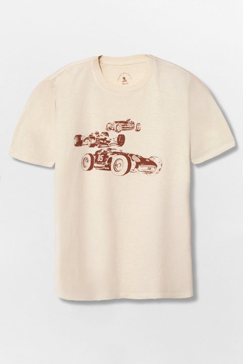 T-Shirt Infantil Estampada Kart Off White