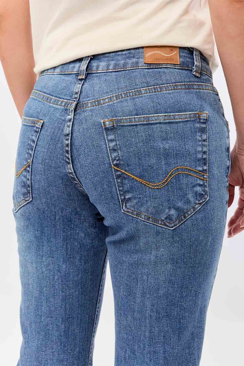 Calça Jeans Bootcut Destroyer