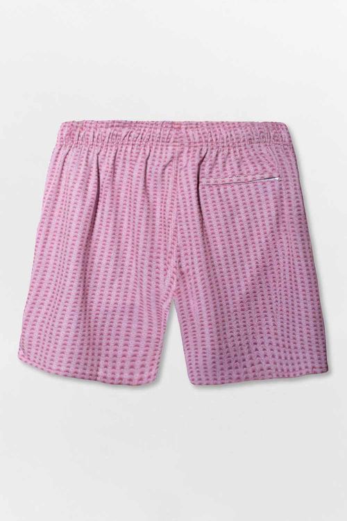 Short Estampado Flex Mini Print Vermelho