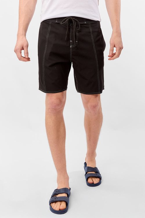 Boardshort Ripstop Flex Uv Preto
