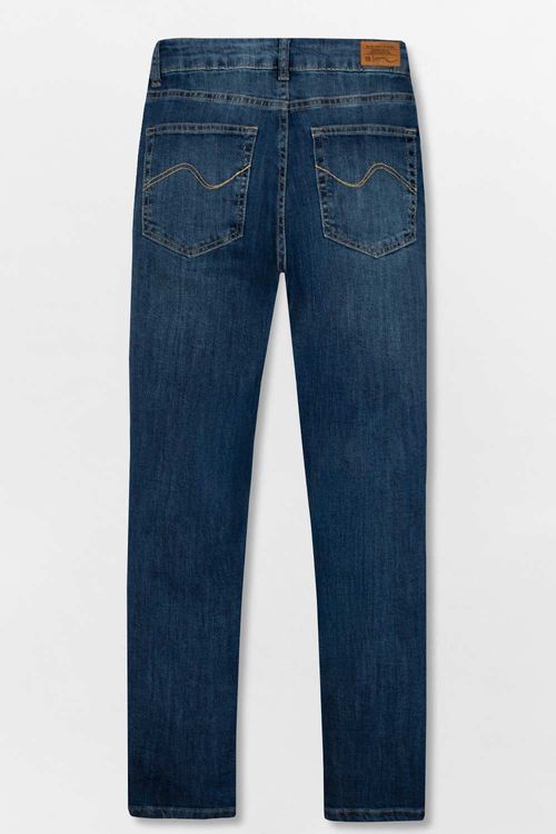 Calça Jeans Straight Flex Premium Destroyer