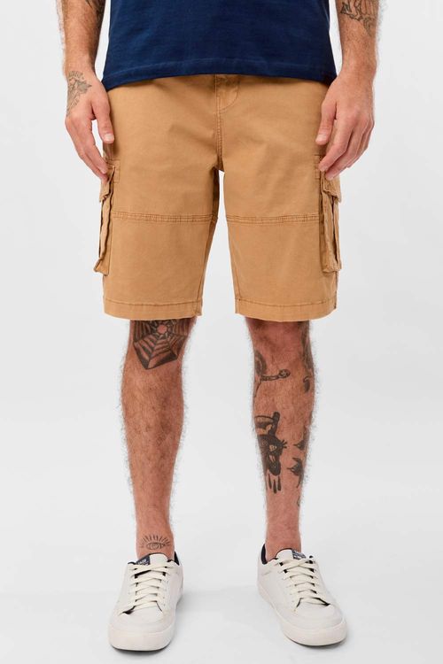 Bermuda Cargo Flex Khaki