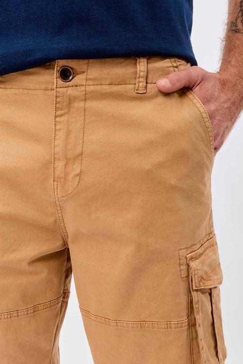 Bermuda Cargo Flex Khaki