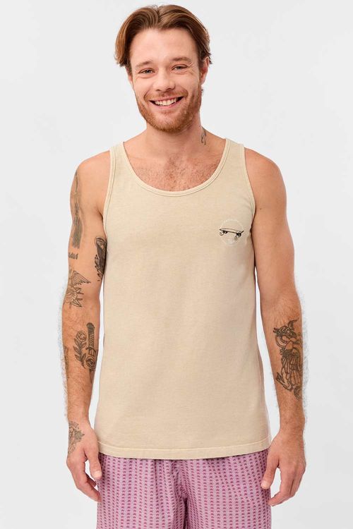 Regata Estampada Khaki