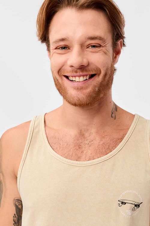 Regata Estampada Khaki