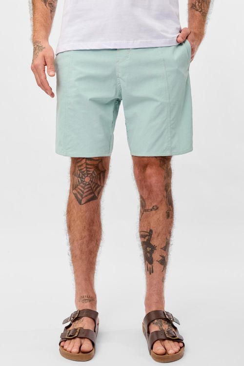 Boardshort Ripstop Flex Uv Verde Claro