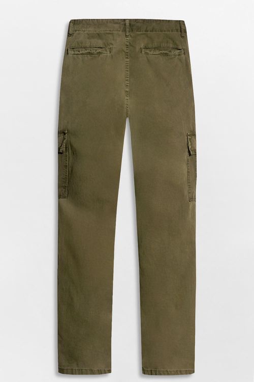 Calça Cargo Verde Militar