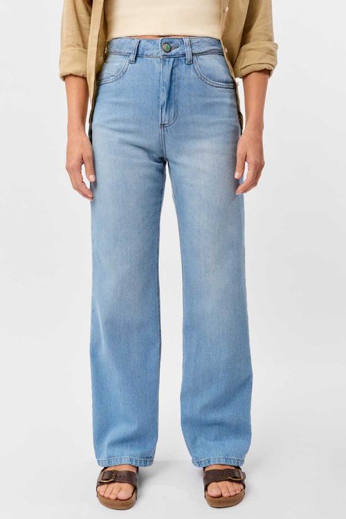 Calça Jeans Straight Destroyer