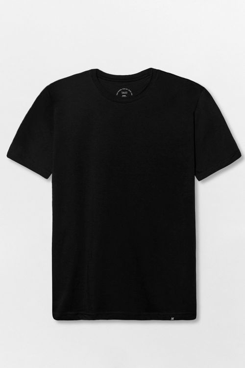 T-Shirt Básica Comfort Preta