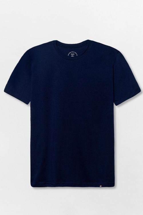 T-Shirt Básica Comfort Azul Marinha