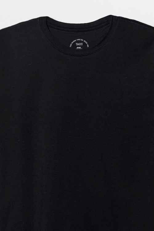 T-Shirt Básica Comfort Preta