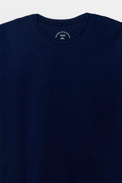 T-Shirt Básica Comfort Azul Marinha