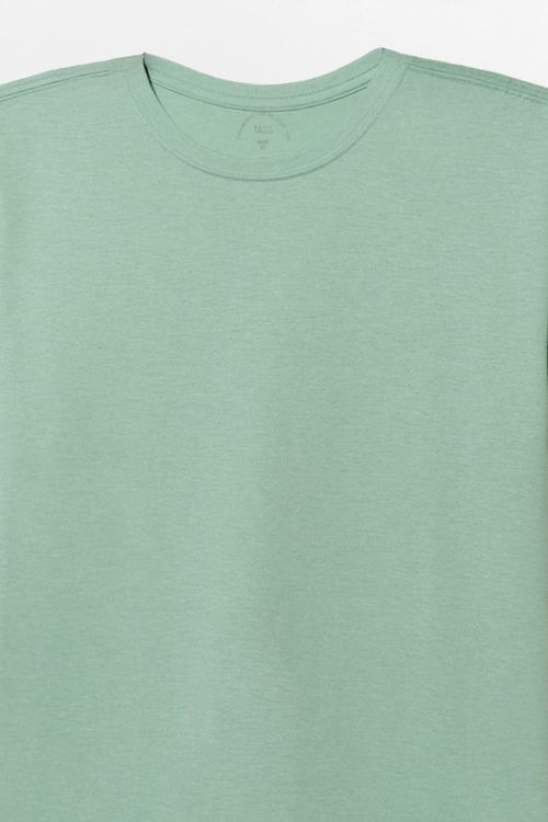 T-Shirt Básica Fit Verde Clara