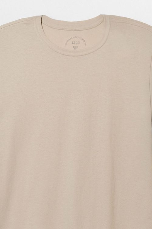 T-Shirt Básica Fit Off White