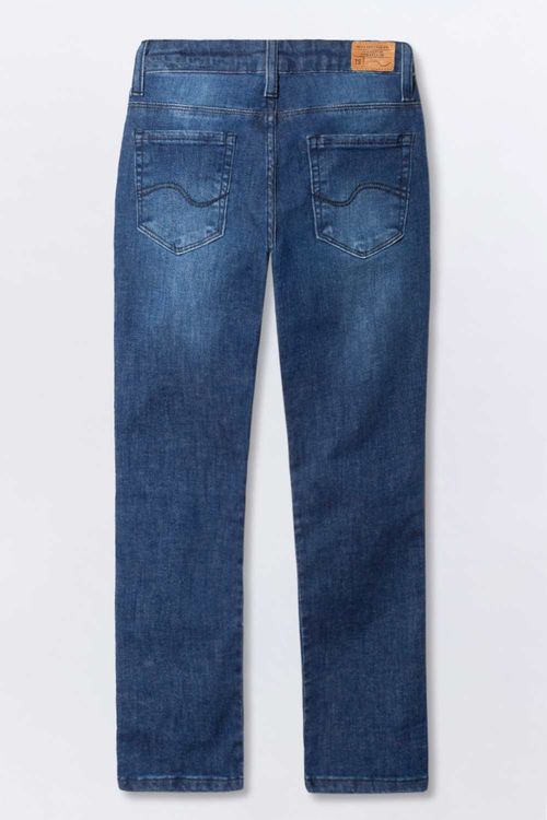 Calça Jeans Infantil Straight Super Stone