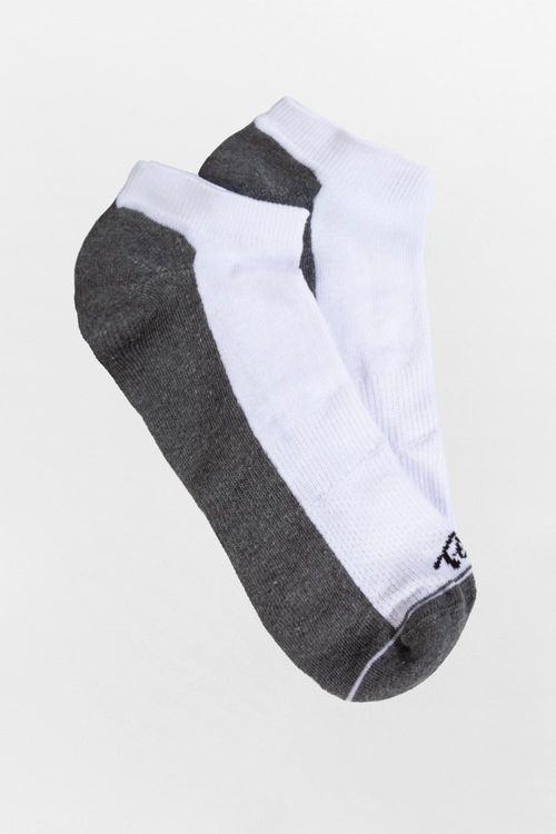 Meia Sapatilha Bco/Graf