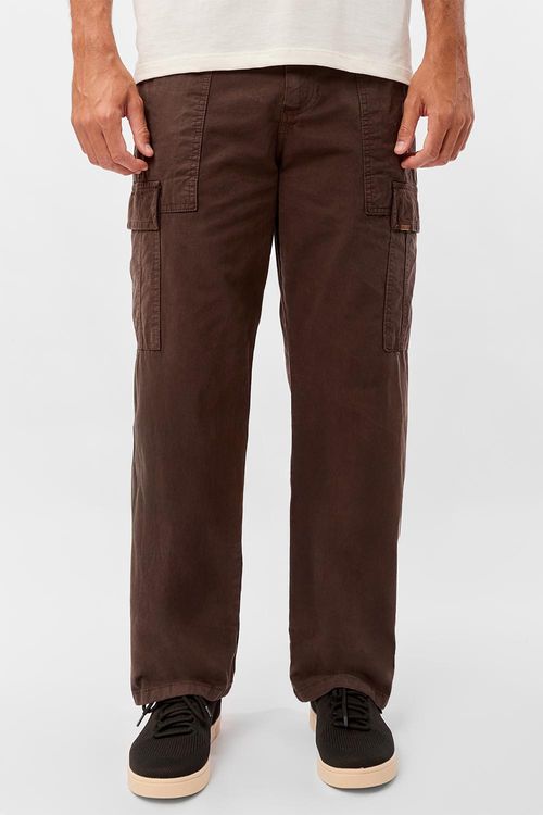 Calça Cargo Marrom