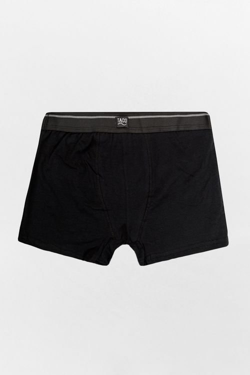 Kit De Cueca Boxer Elástico Listra Preto