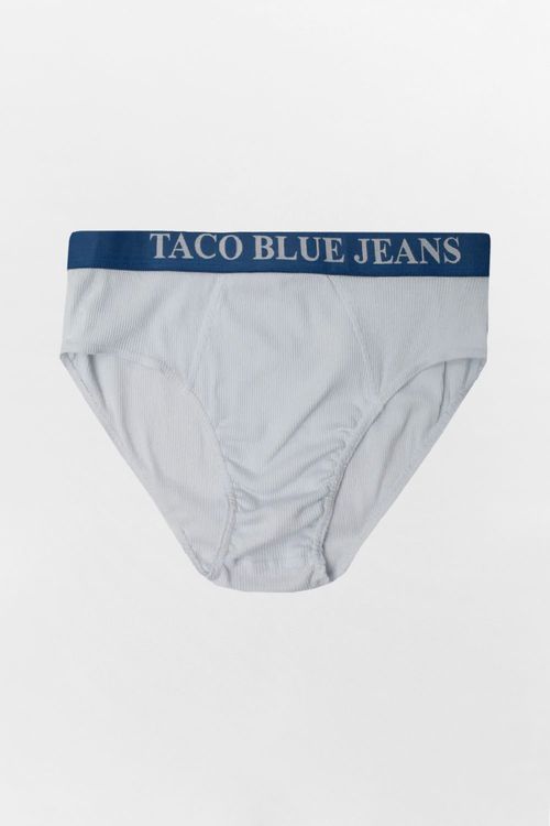 Kit De Cueca Slip Grafite/Cinza/Branco