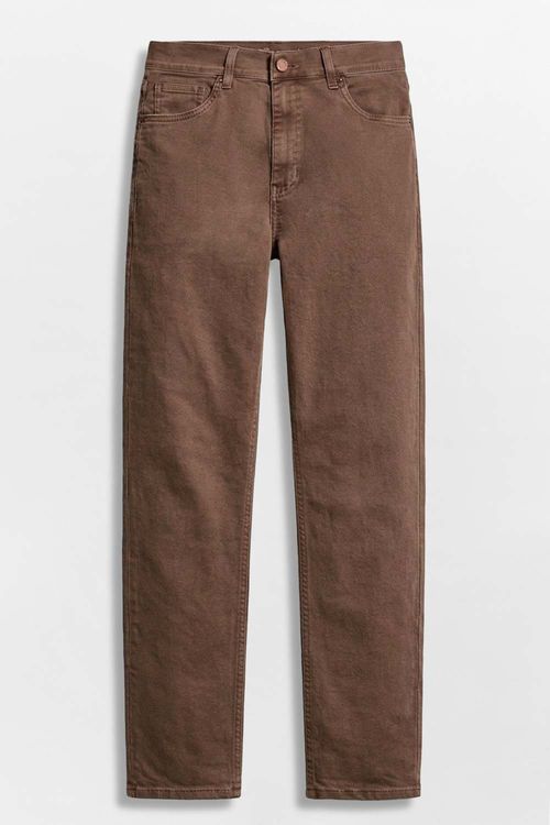 Calça Color Slim Marrom